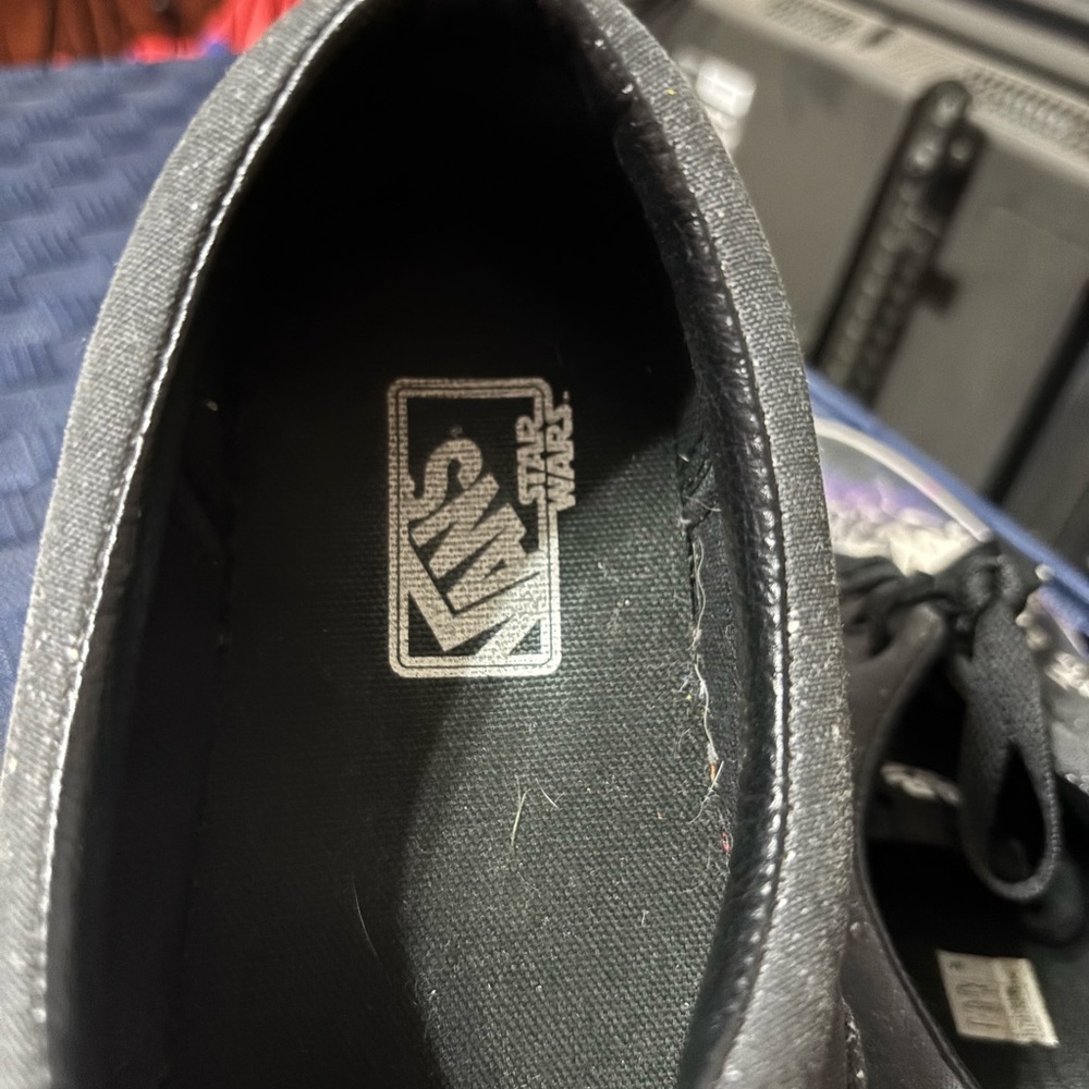 Vans Black and Purple Star Wars Sneakers - Picture 5 of 8